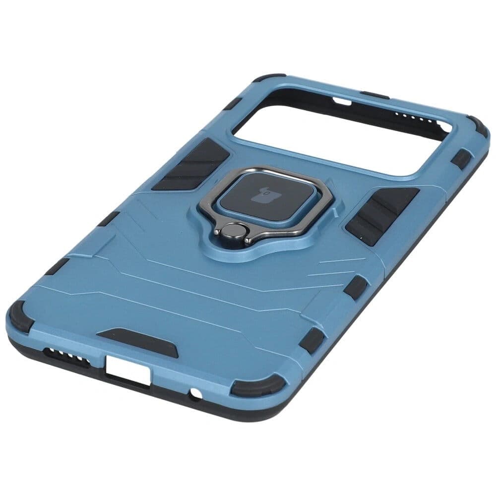 Bizon Case Armor Ring Xiaomi Poco M4 Pro 4G blau - 3
