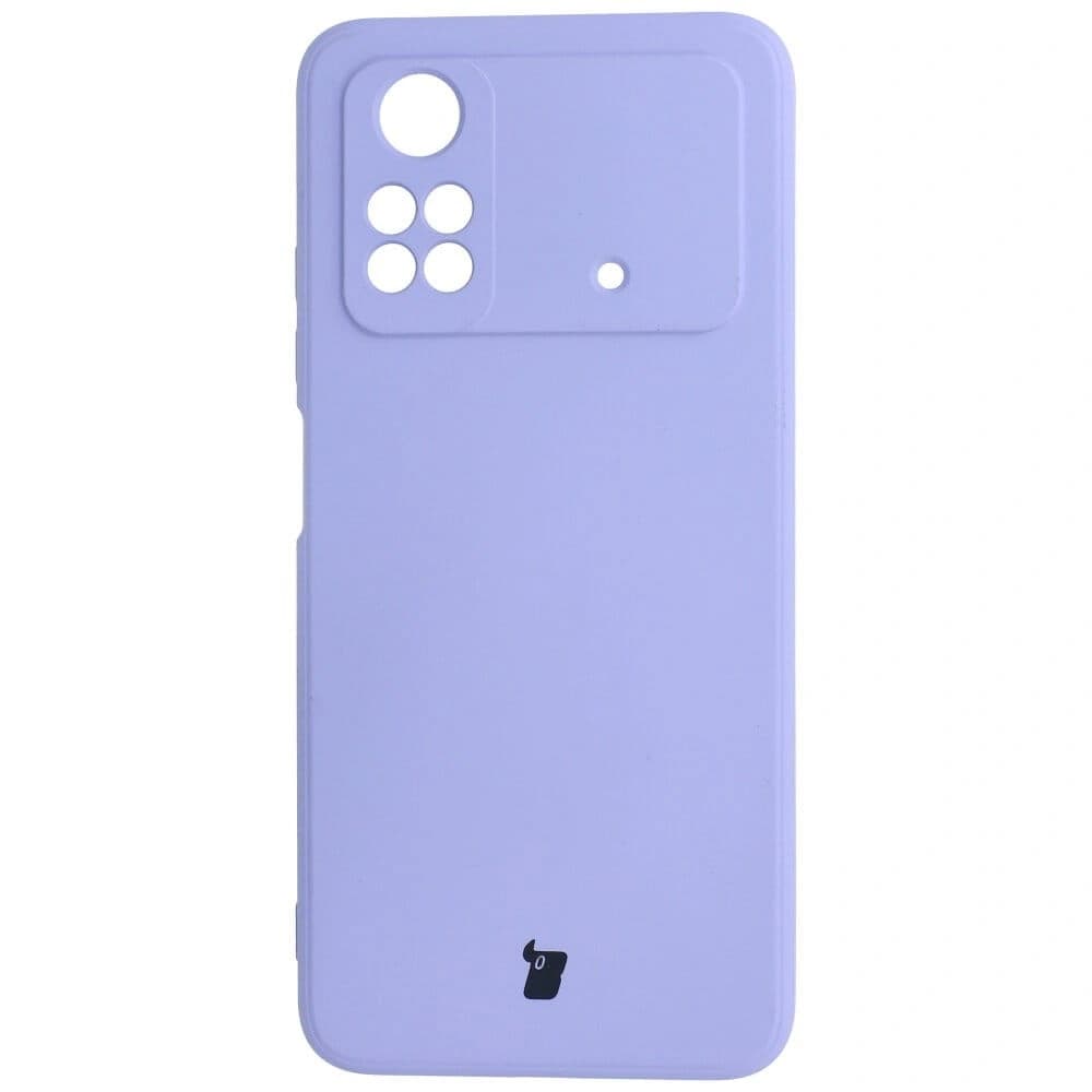 Bizon Case Silicone Xiaomi Poco M4 Pro 4G light purple - 1