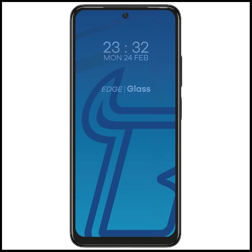 Ochranné sklo Bizon Glass Edge pro Poco M4 Pro 5G / Redmi Note 11S 5G černé - 3