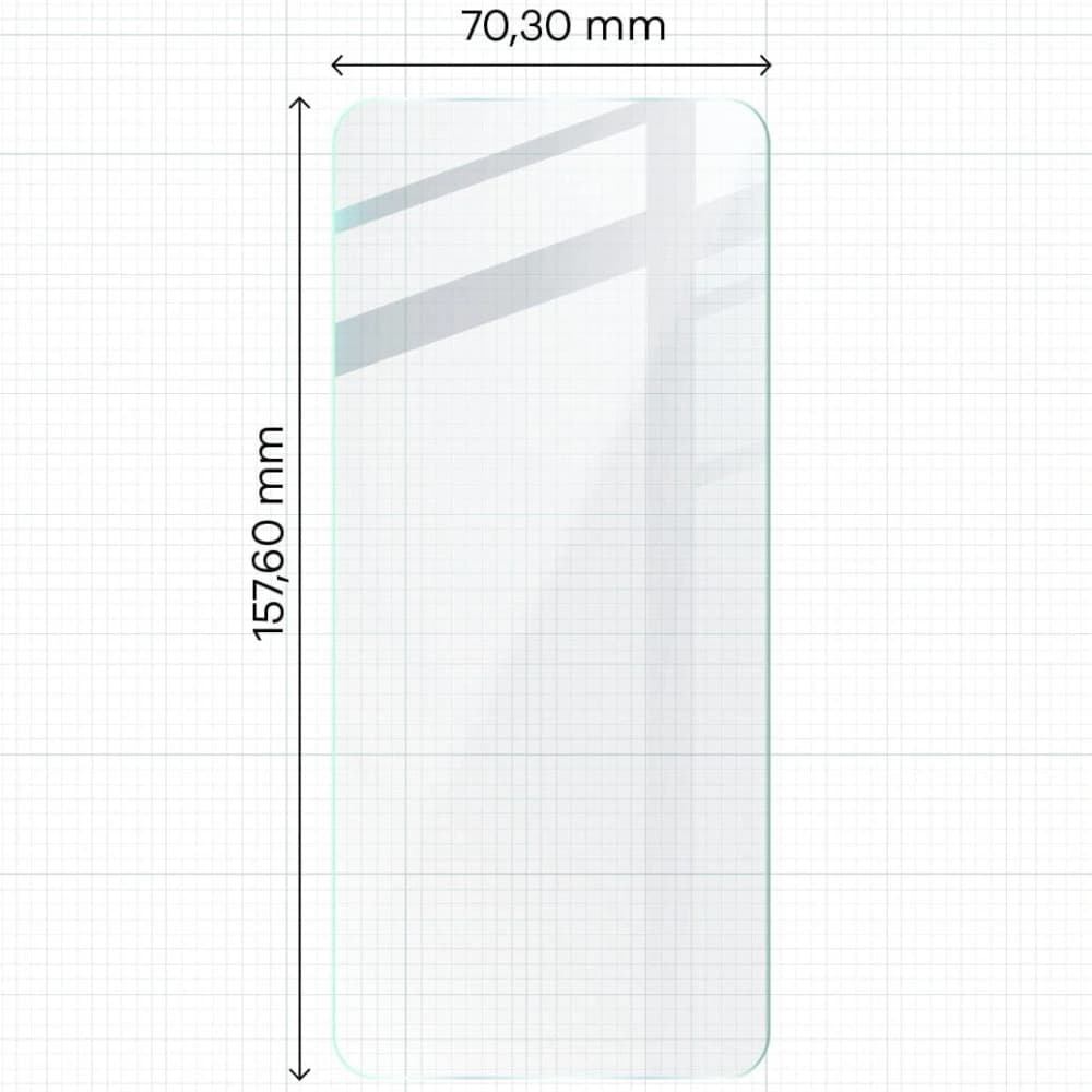 Bizon Sticlă Clear sticlă securizată - 3 buc. + sticlă lentilă Poco M4 Pro 5G / Redmi Note 11S 5G - 2