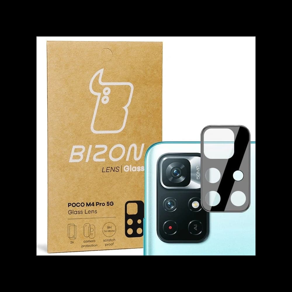 Bizon üveg lencse Poco M4 Pro 5G / Redmi Note 11S 5G [2 PACK] - 1