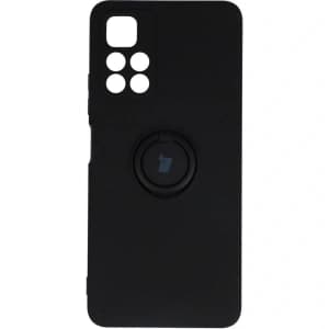 Bizon Case Inel din Silicon Poco M4 Pro 5G / Redmi Note 11S 5G negru