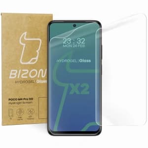 Bizon Glass Hydrogel Poco M4 Pro 5G / Redmi Note 11S 5G [2 PACHET]