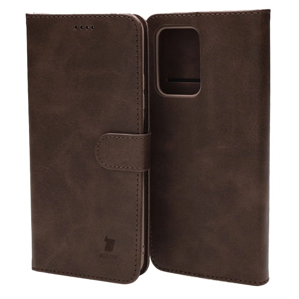 Bizon Case Wallet Xiaomi Poco X4 GT dark brown - 1