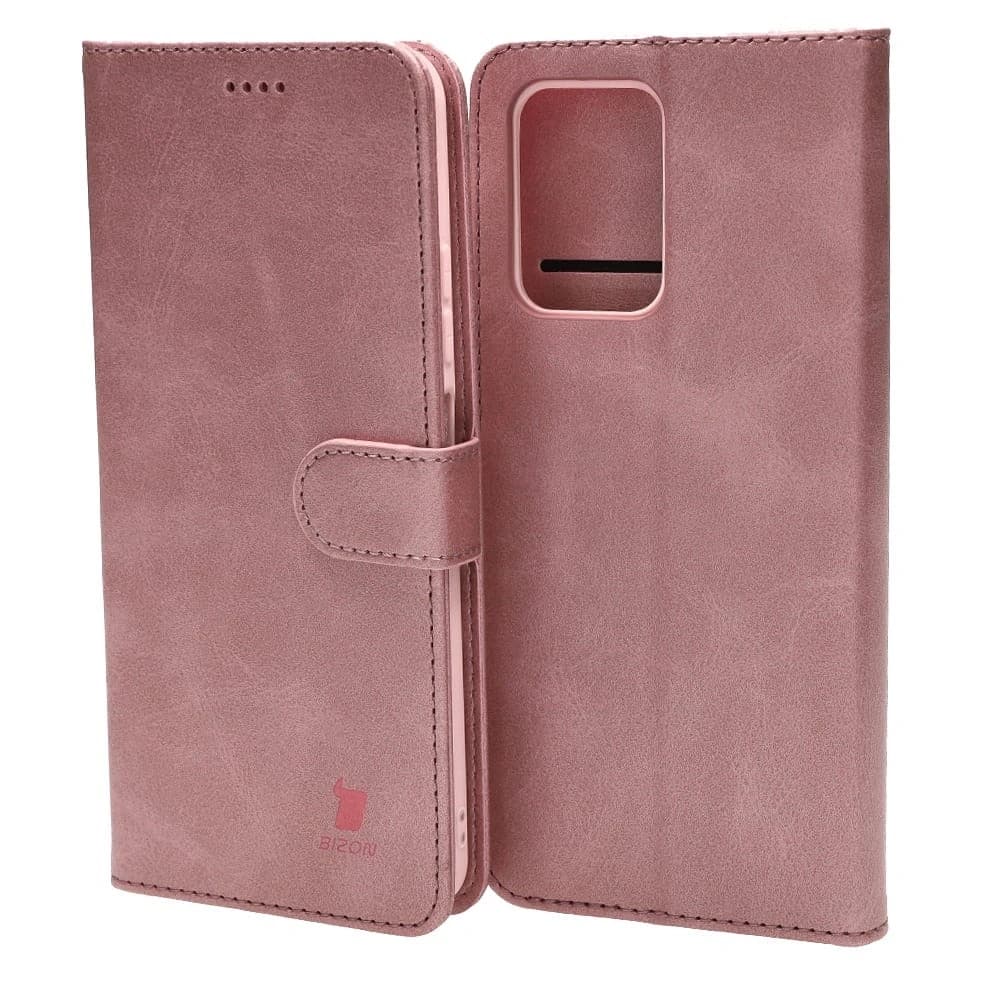 Bizon Case Wallet case for Xiaomi Poco X4 GT light pink - 1