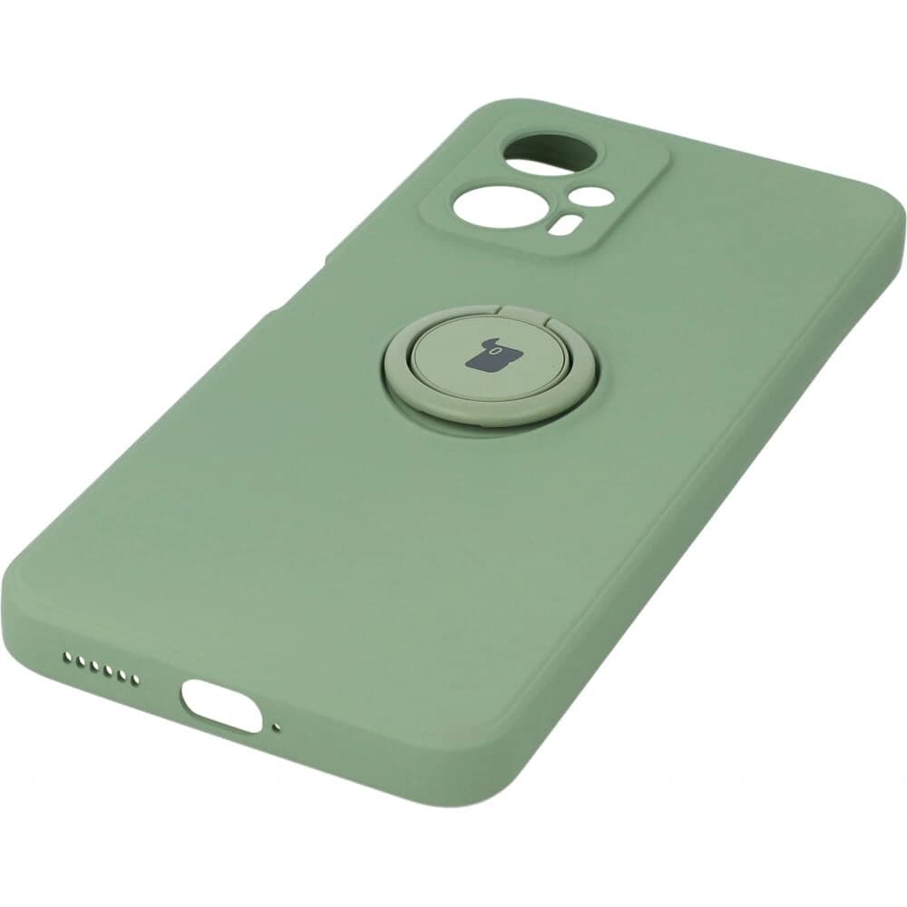 Bizon Case Silicone Ring Sq Xiaomi Poco X4 GT light green - 2