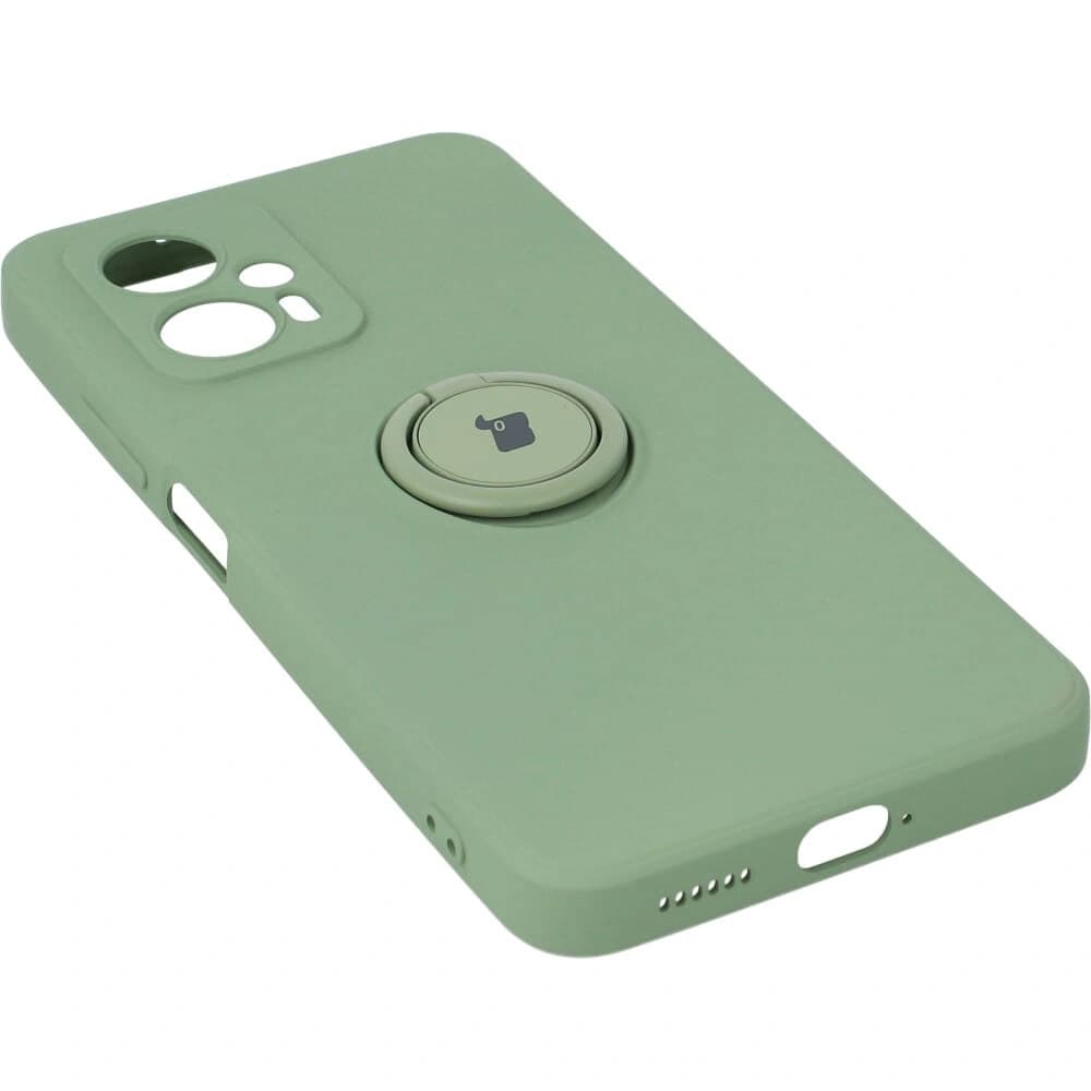 Bizon Case Silicone Ring Sq Xiaomi Poco X4 GT light green - 3