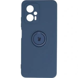 Bizon Case Silicone Ring Sq Xiaomi Poco X4 GT navy blue