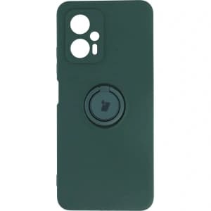 Bizon Case Silicone Ring Sq Xiaomi Poco X4 GT dark green