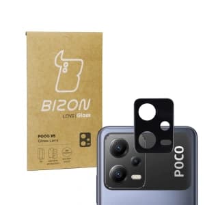 Glass for the Bizon Glass Lens for Poco X5 Redmi Note 12 5G [2 PACK]