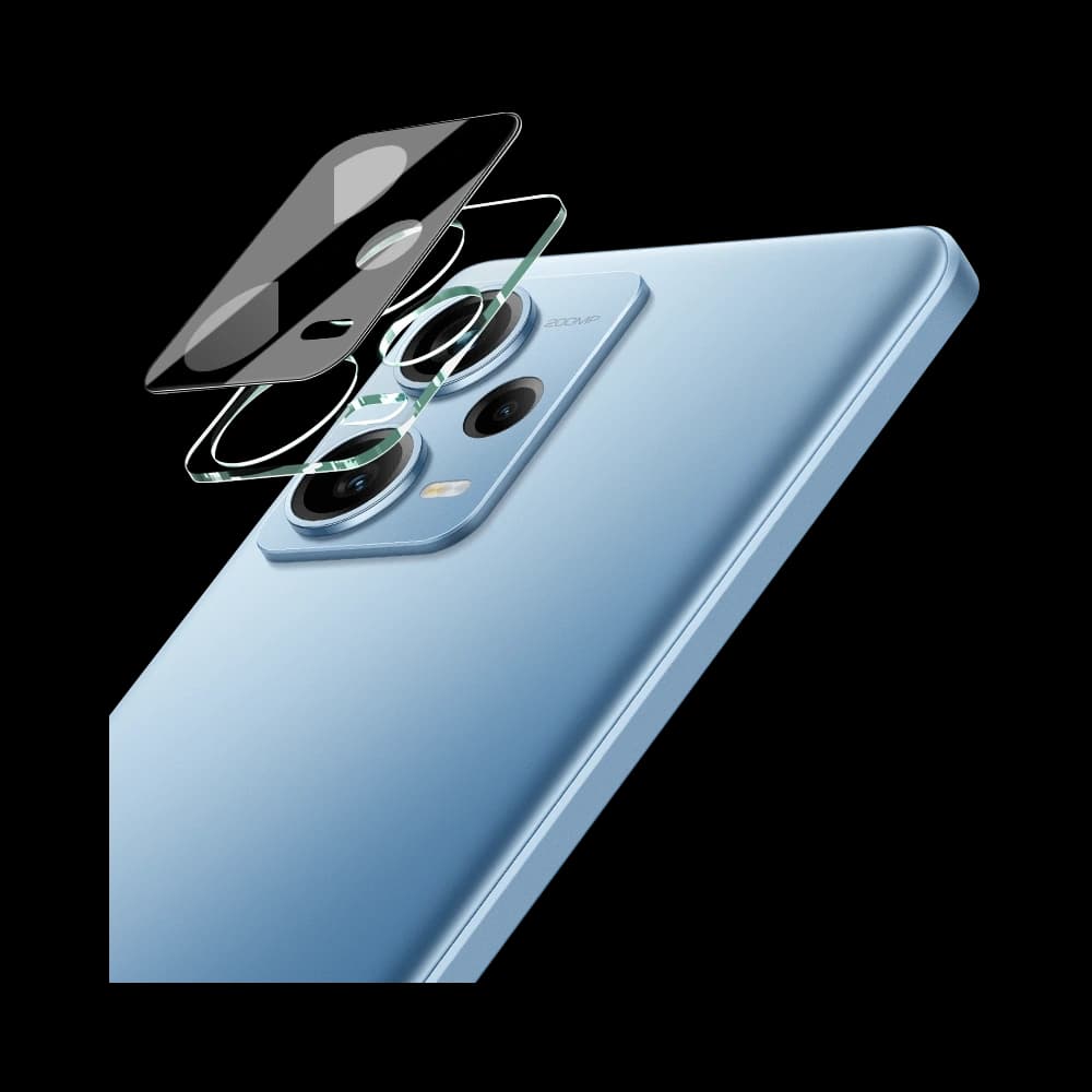 Glas für das Bizon Glaslinse für Poco X5 Redmi Note 12 5G [2 PACK] - 6