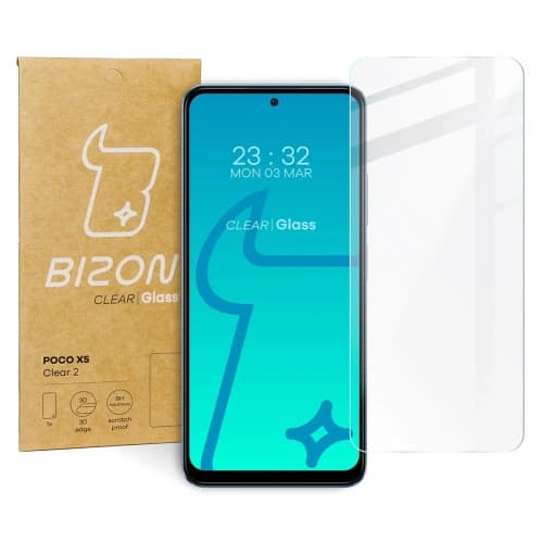 Bizon Glass Clear 2 Xiaomi POCO X5 Redmi Note 12 4G/5G