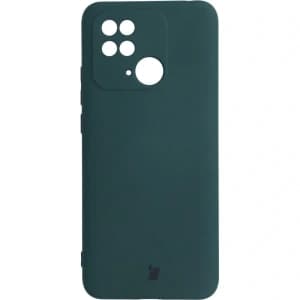 Bizon Case Silikon Xiaomi Redmi 10C dunkelgrün