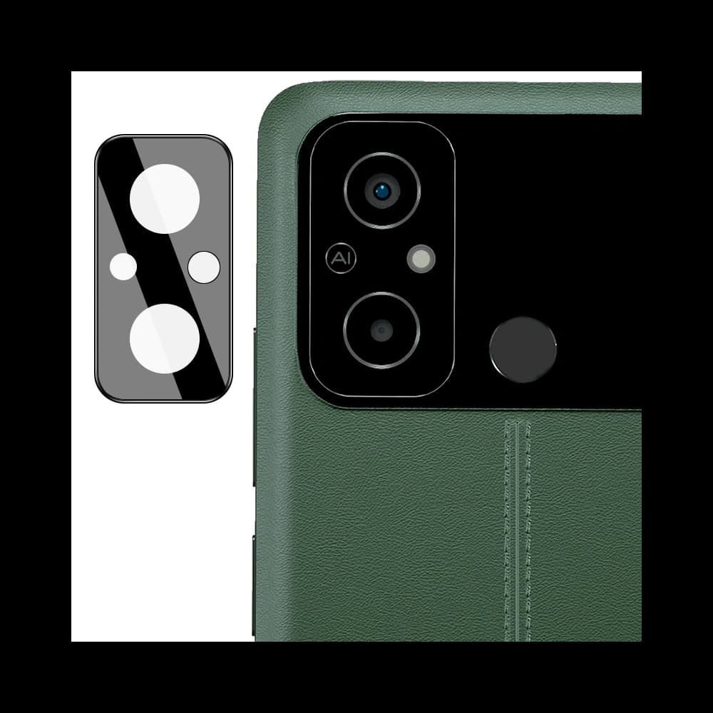 Sklo na aparát Bizon Glass Lens pro Redmi 12C [2 PACK] - 2