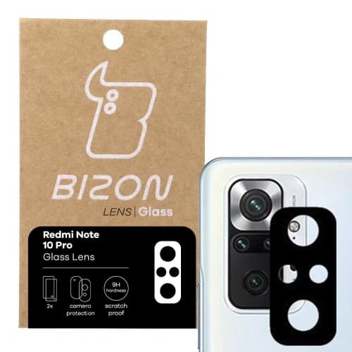Bizon Glaslinse Xiaomi Redmi Note 10 Pro [2 PACK]