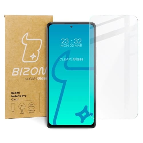 Bizon Glas Klar Xiaomi Redmi Note 10 Pro