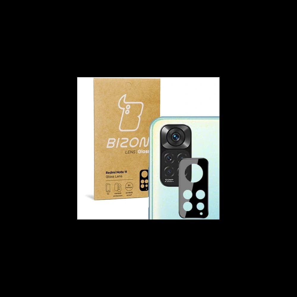 Bizon Glaslinse Xiaomi Redmi Note 11 [2 PACK] - 1