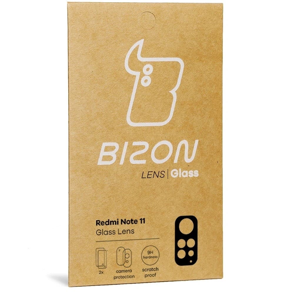 Bizon Glaslinse Xiaomi Redmi Note 11 [2 PACK] - 5