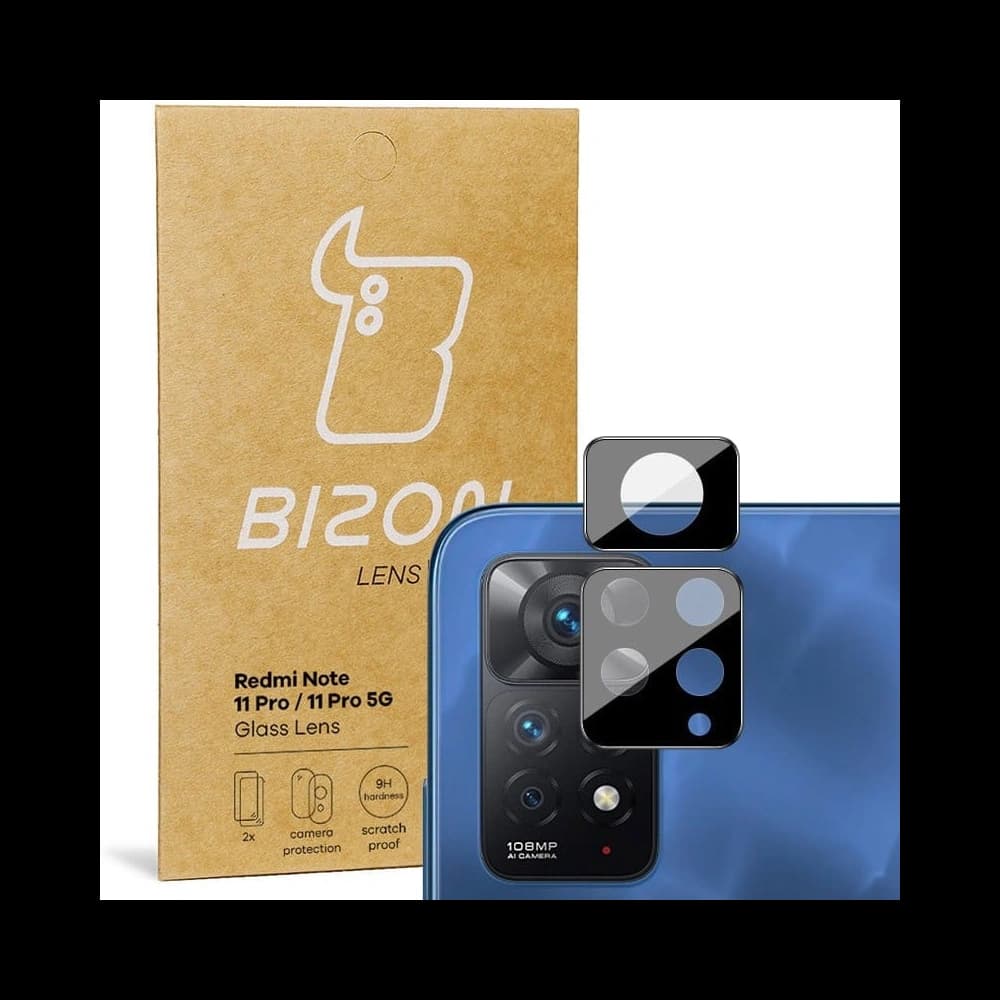 Bizon Glass Lens Redmi Note 11 Pro/ 5G [2 PACK] - 1