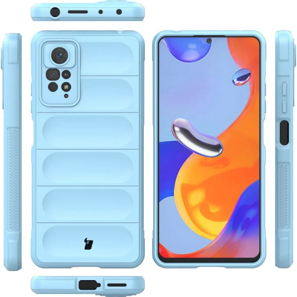 Bizon Case Tur Xiaomi Redmi Note 11 Pro / Pro 5G light blue - 3