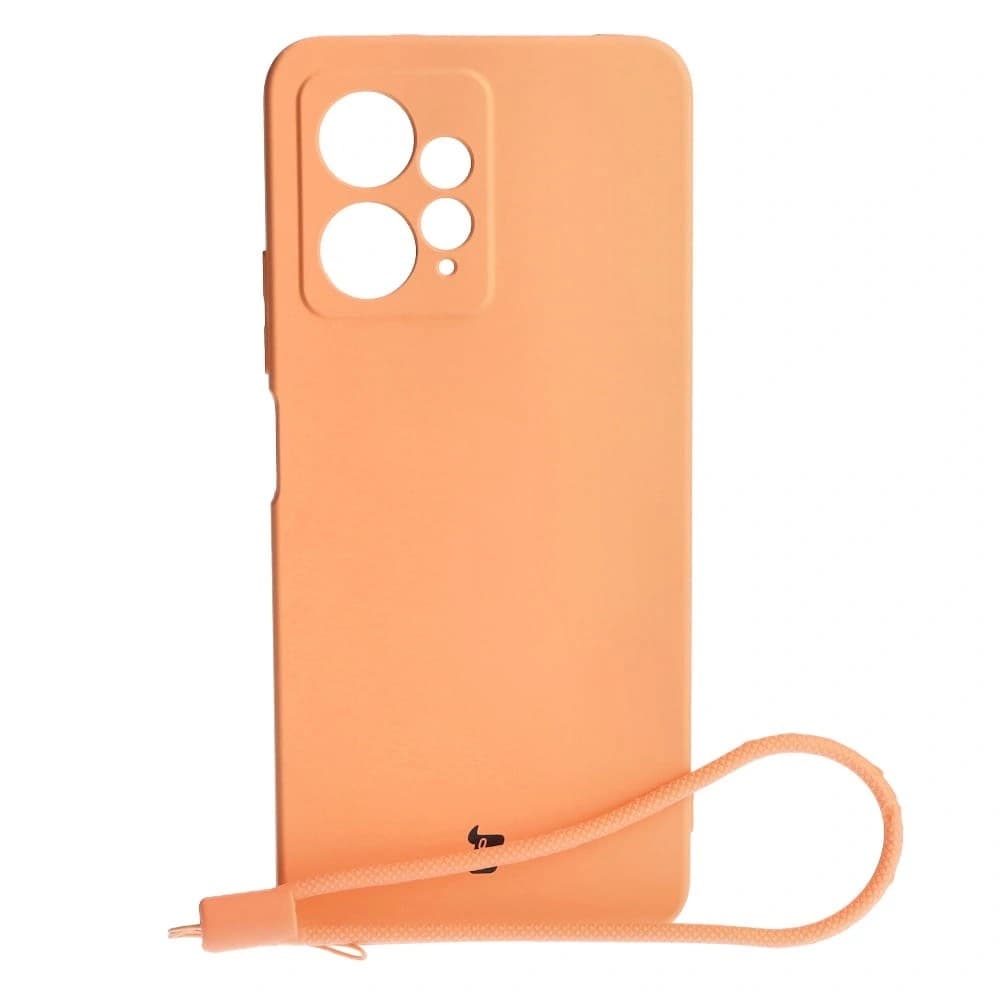 Bizon Case Silicone Xiaomi Redmi Note 12 4G orange - 1