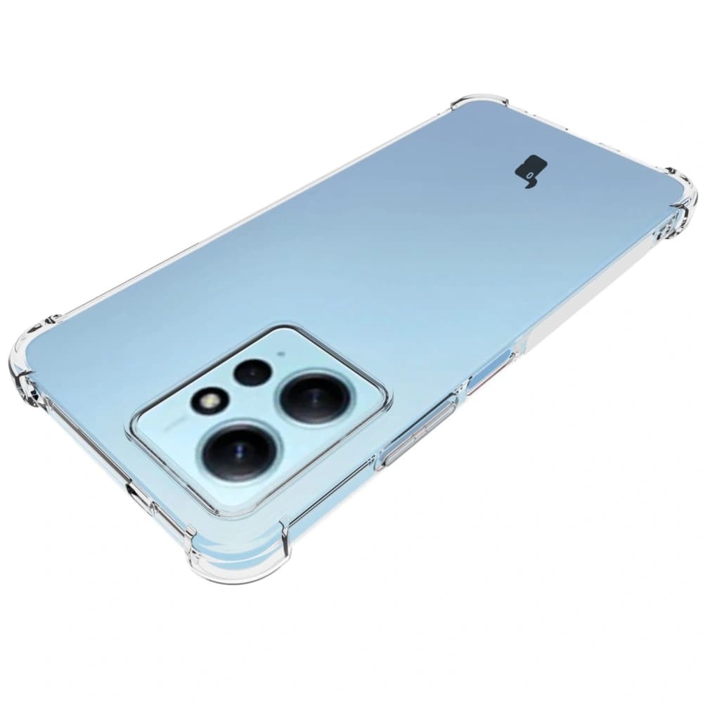 Bizon Case Clear Pack Hülle + 2x Bildschirmglas + Linsenglas Xiaomi Redmi Note 12 4G klar - 6