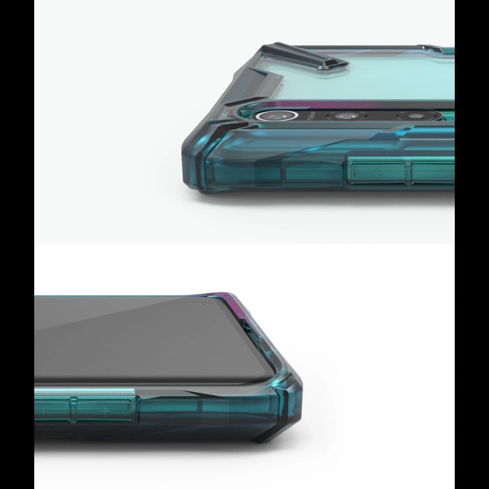 Ringke Xiaomi Tasche Fusion-X Mi 10/Pro Türkis Grün - 8