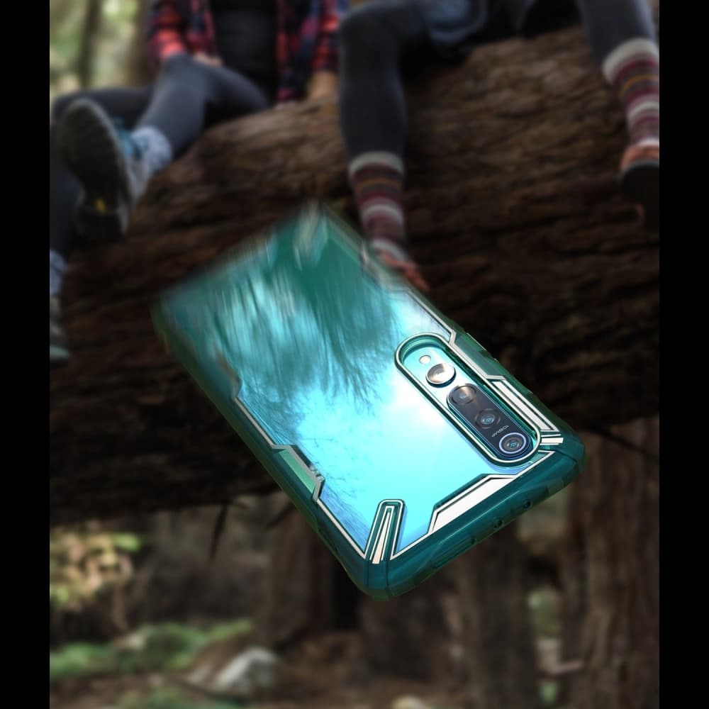 Ringke Xiaomi Tasche Fusion-X Mi 10/Pro Türkis Grün - 9