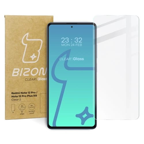 Bizon Glass Clear 2 Redmi Note 12 Pro / 12 Pro+ 5G