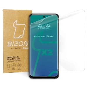Bizon Glass Hydrogel Xiaomi Redmi Note 9S/ 9 Pro/ 9 Pro Max [2 PACK]