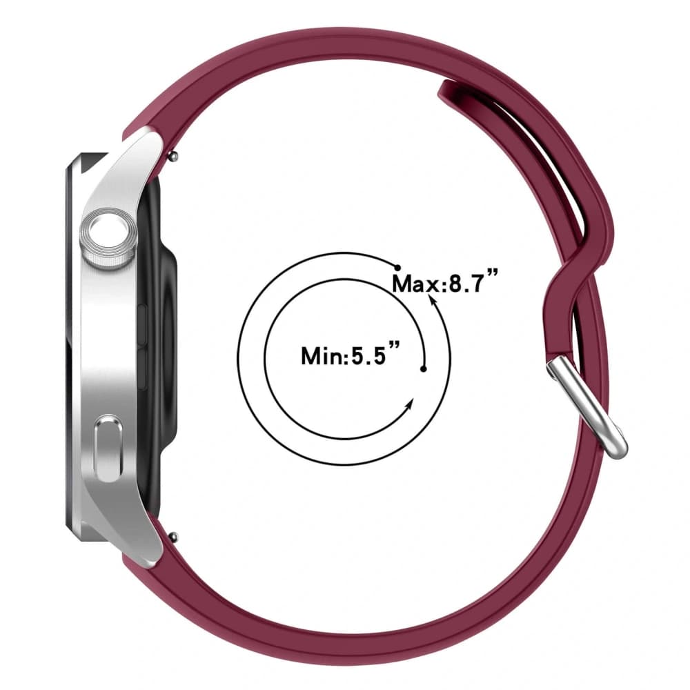 Bizon Strap Watch Silicone Pro Xiaomi Watch S1 Pro dark purple - 4