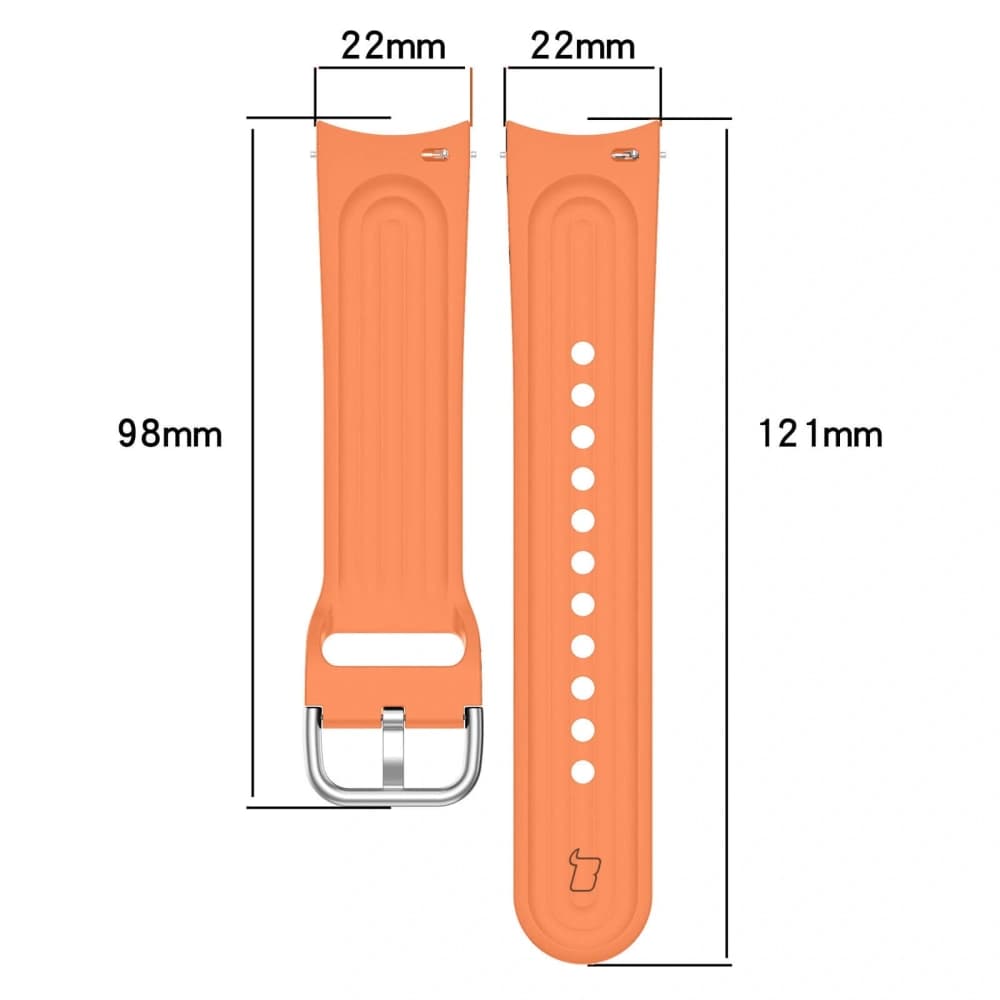 Bizon Strap Watch Silicone Pro Xiaomi Watch S1 Pro orange - 2