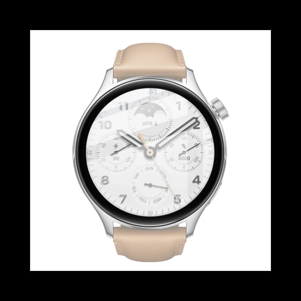 Bizon Glass Watch Edge Hybrid Xiaomi Watch S1 Pro black - 4