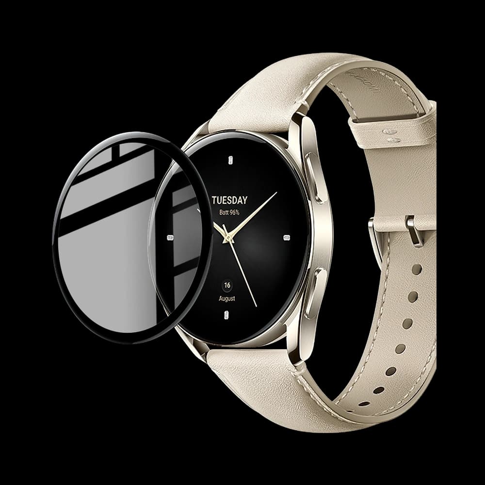 Bizon Glass Edge Xiaomi Watch S2 42 mm black - 2