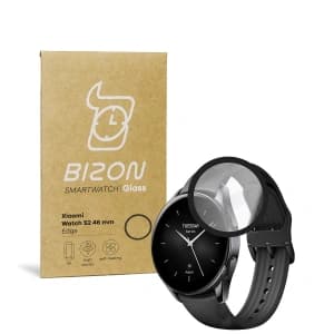 Bizon Glass Edge Xiaomi Uhr S2 46 mm schwarz