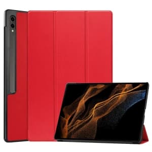 Bizon Case Tab Croc Samsung Galaxy Tab S10 Ultra / S9 Ultra red