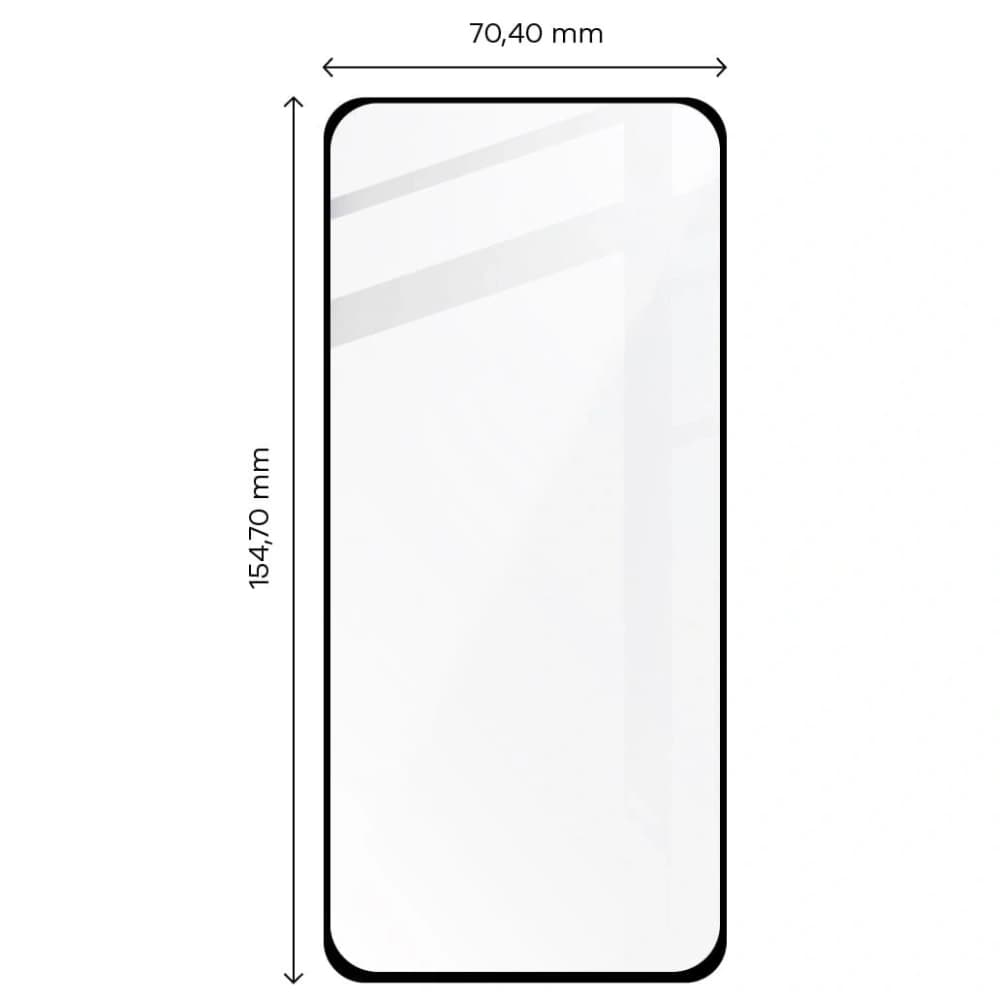 BIZON Edge 3D 2x screen glass + camera glass Xiaomi 13 Lite - 2