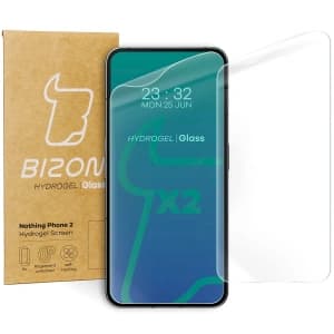 Bizon Glass Hydrogel Nothing Phone 2 [2 PACK]