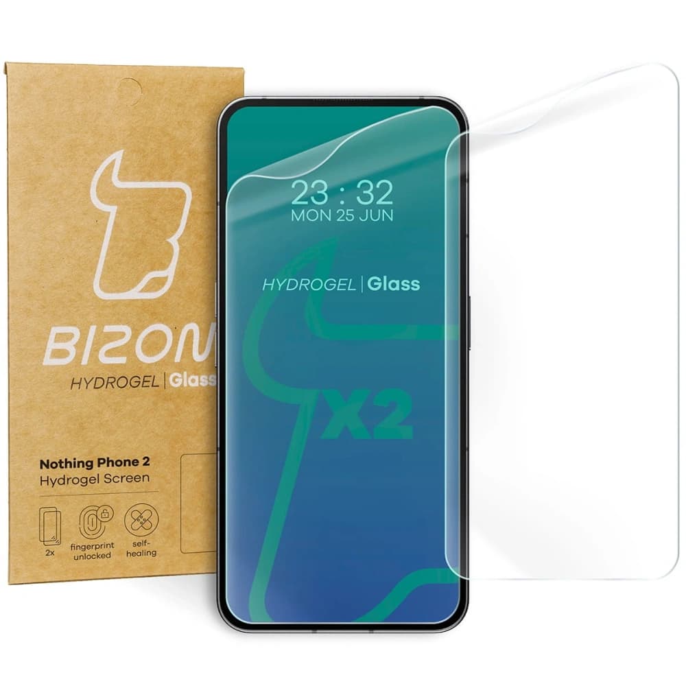 Bizon Glass Hydrogel Nothing Phone 2 [2 PACK] - 1