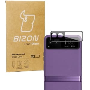 Bizon-Glaslinse Motorola Razr 40 [2 PACK]