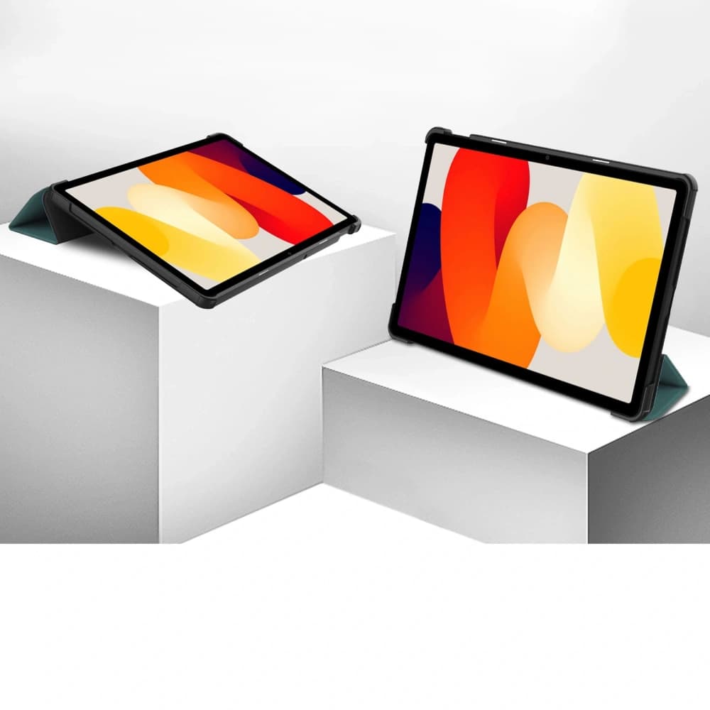 Bizon Case Tab Croc Xiaomi Redmi Pad SE dunkelgrün - 2