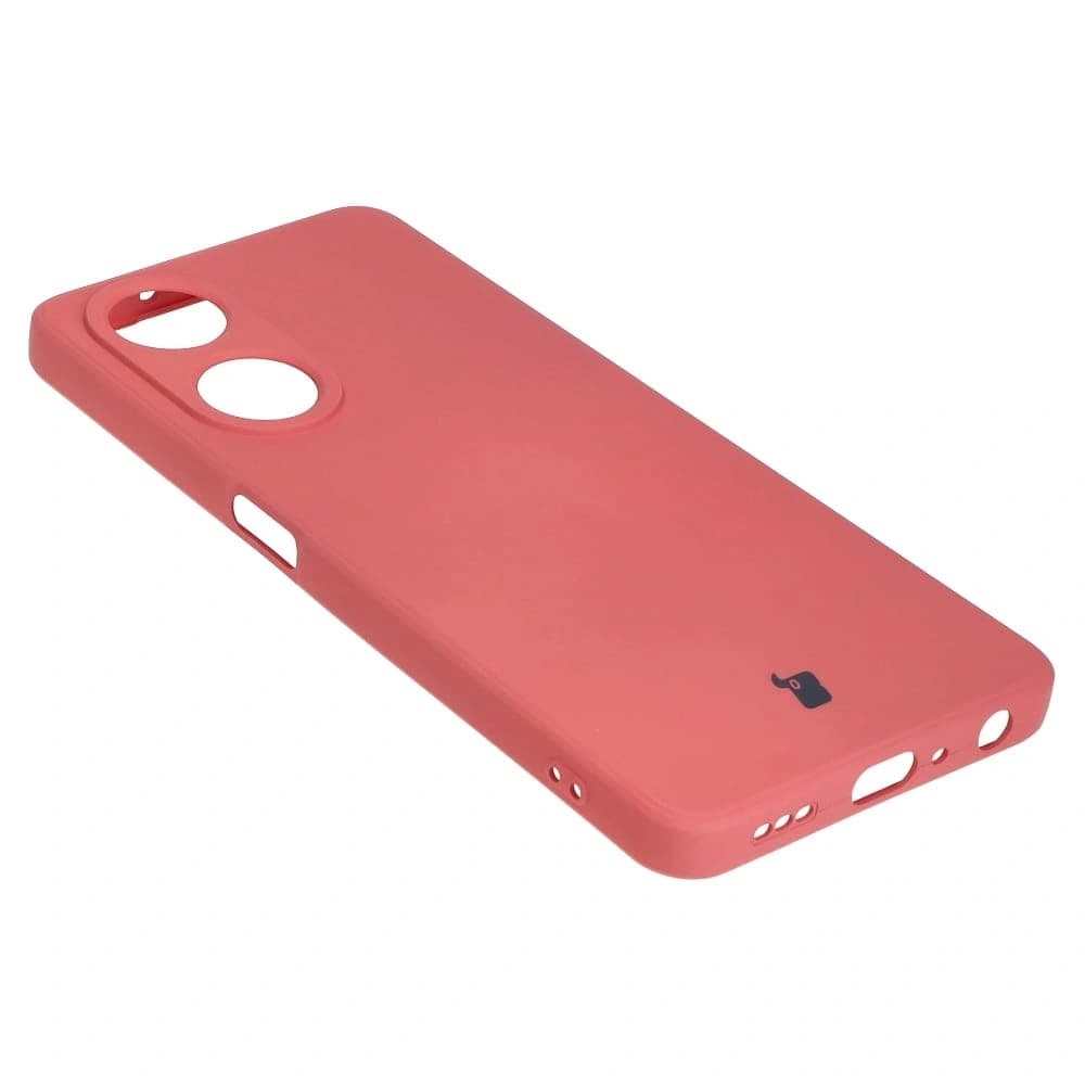 Bizon Case Silikon Quadrat Oppo A98 5G schmutzig rosa - 4