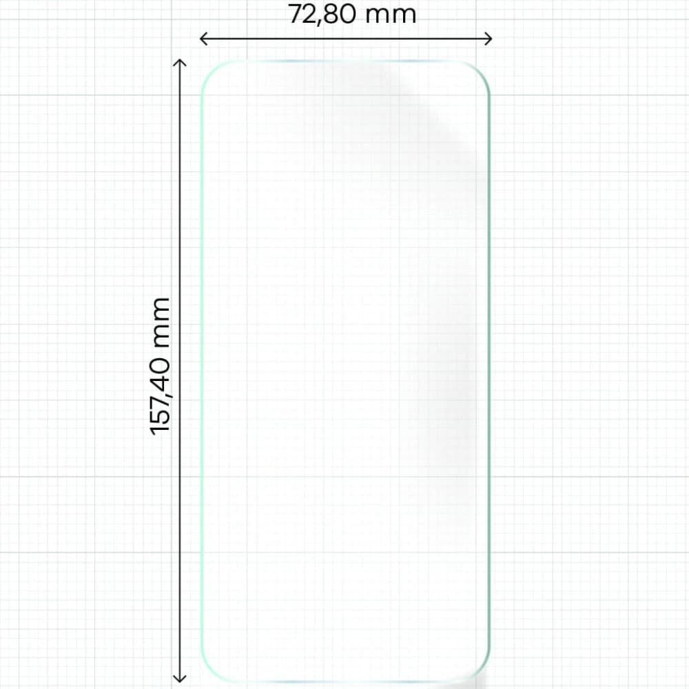 Fólie hydrogelová na displej Bizon Glass Hydrogel Front pro Honor 90 [2 PACK] - 2