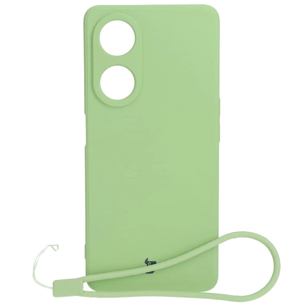 Bizon Case Silicone Sq Oppo A98 5G light green - 1