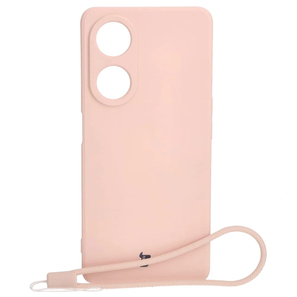 Bizon Case Silicone Sq Oppo A98 5G light pink - 1
