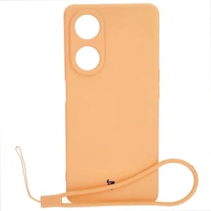 Bizon Case Silikon Quadrat Oppo A98 5G orange