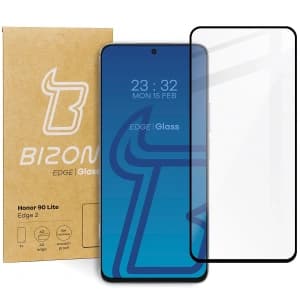 Szkło hartowane Bizon Glass Edge 2 do Honor 90 Lite czarne