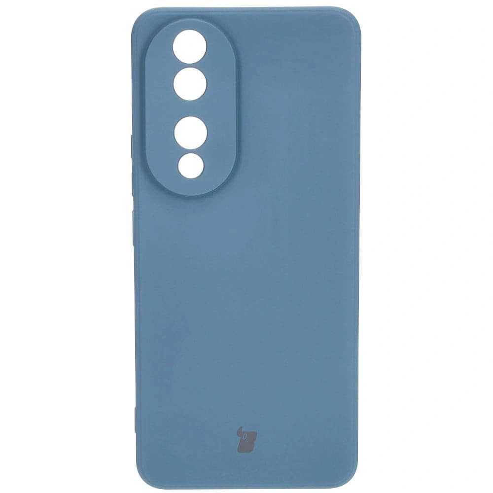 Pouzdro Bizon Case Silicone Sq pro Honor 90 modré - 2