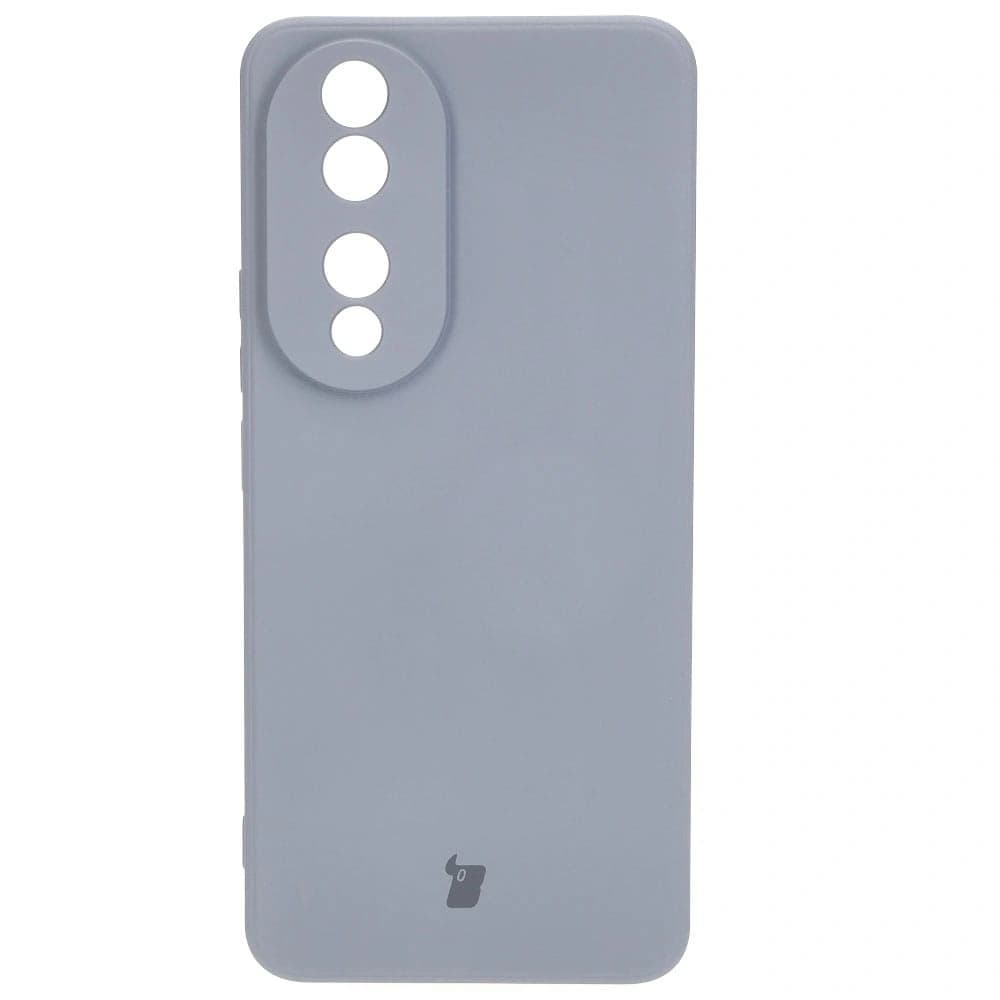 Etui Bizon Case Silicone Sq pro Honor 90 šedé - 2