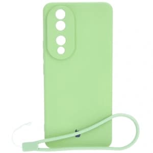 Etui Bizon Case Silicone Sq pro Honor 90 jasně zelené